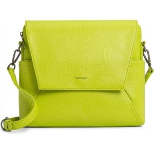 Matt & Nat Minka Vegan Leather Hobo Bag - Two Straps - Green